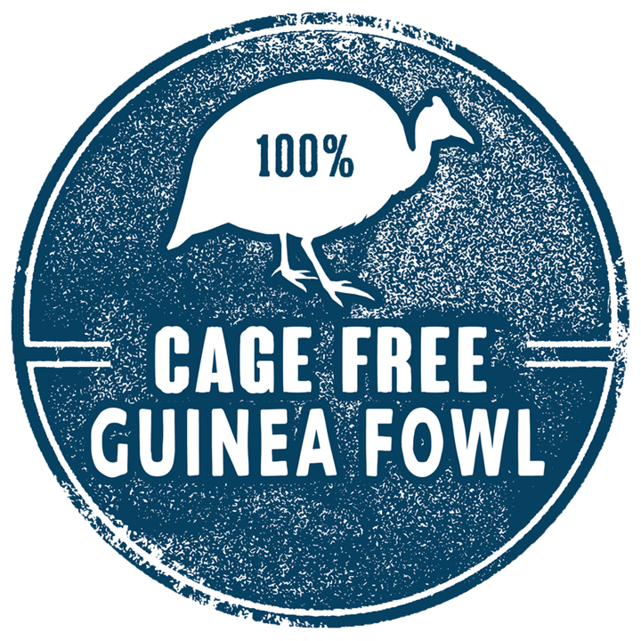 100% Cage Free Guinea Fowl