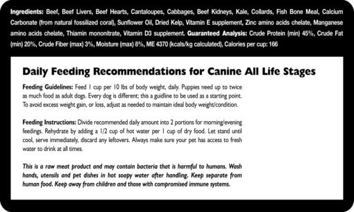 Freeze Dried Beef Dog Food - Image 4