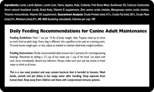 Freeze Dried Lamb Dog Food - Image 4