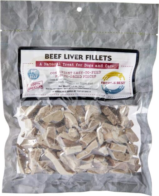 Freeze Dried Beef Liver Fillets