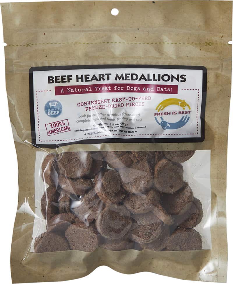 Beef Heart Medallions