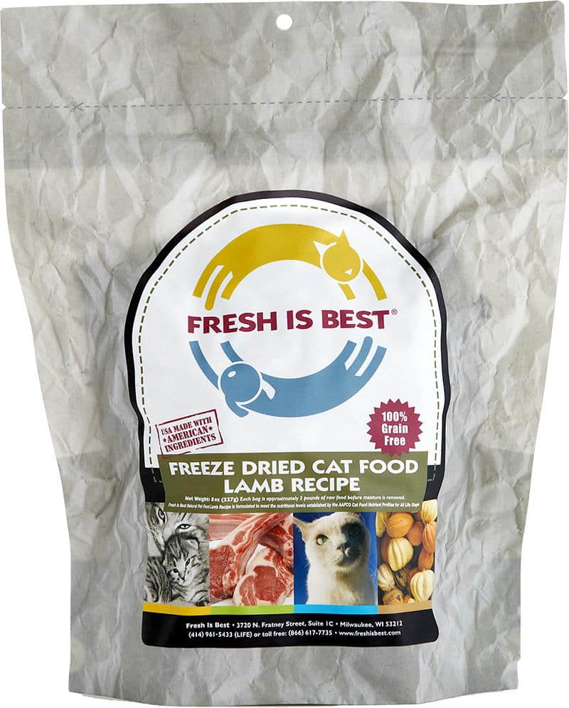 Cat Food Lamb 8oz Bag