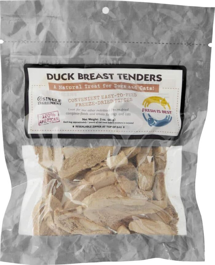 Freeze Dried Duck Breast Tenders Cat & Dog Treats Fresh Is Best®