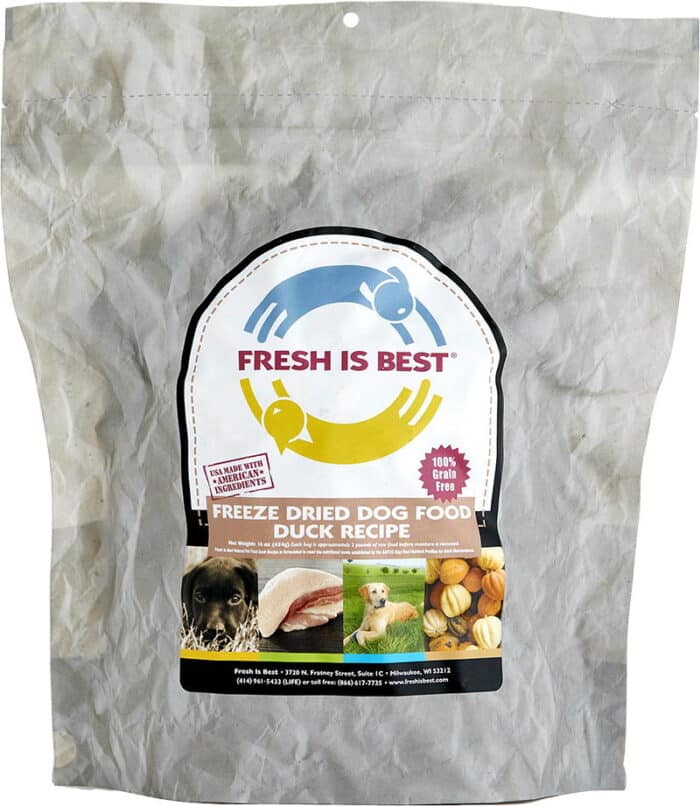 Freeze Dried Duck Dog Food | Raw Dog Food | Fresh Is Best®