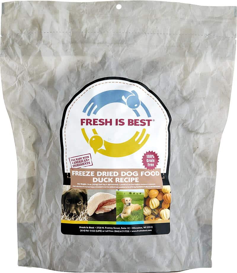 Dog Food Duck 16oz Bag