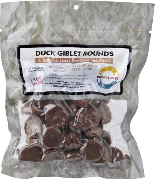 Freeze Dried Duck Giblet Rounds