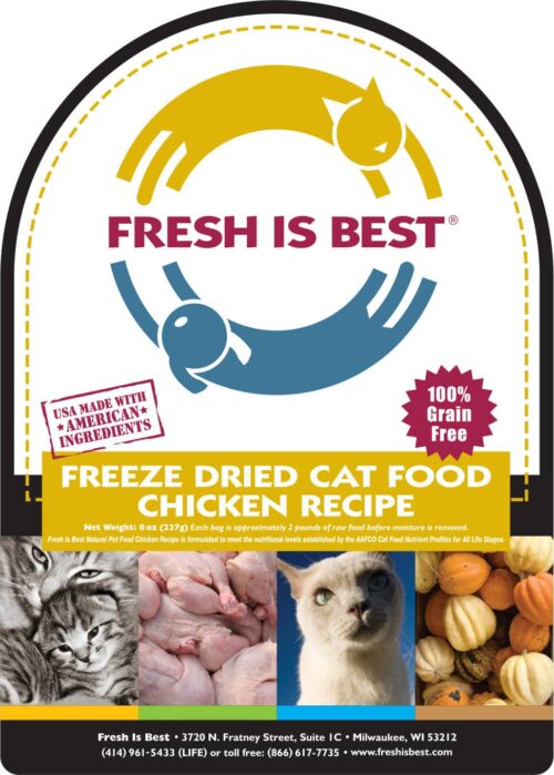 Freeze Dried Chicken Cat Food Raw Cat Food Fresh Is Best®