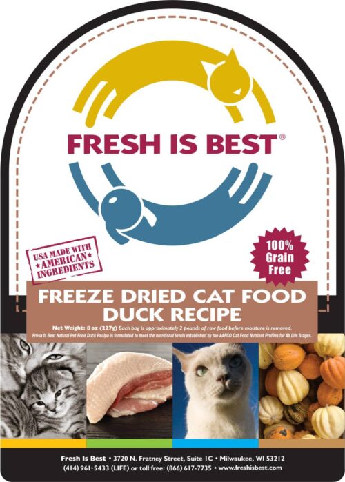 Freeze Dried Duck Cat Food Raw Cat Food Fresh Is Best®