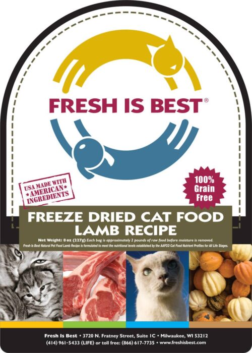 Freeze Dried Lamb Cat Food Raw Cat Food Fresh Is Best®
