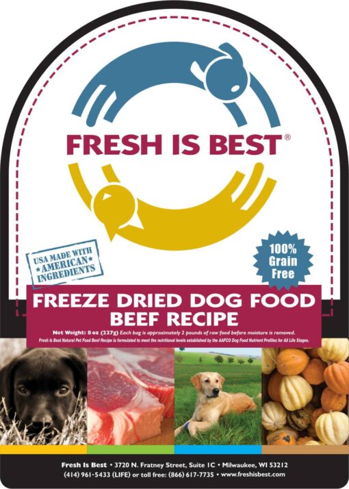 Freeze Dried Beef Dog Food - Image 3