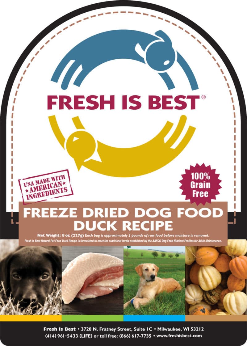 Freeze Dried Duck Dog Food | Raw Dog Food | Fresh Is Best®