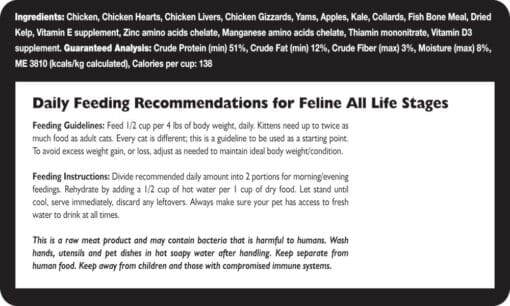 Freeze Dried Chicken Cat Food - Image 4