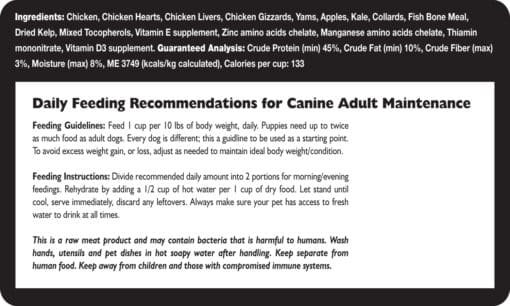 Freeze Dried Chicken Dog Food - Image 4