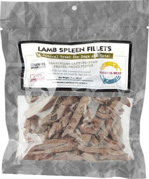 Freeze Dried Lamb Spleen Fillets