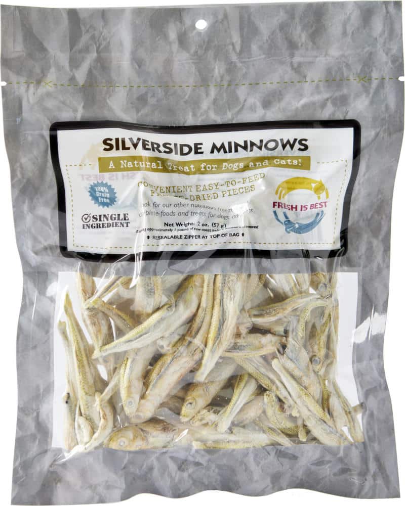 Freeze Dried Silverside Minnows