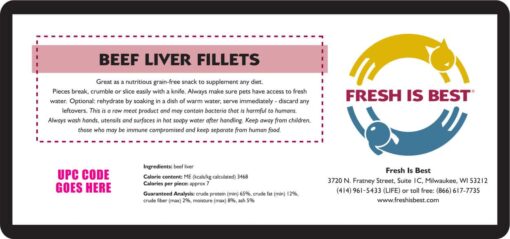 Freeze Dried Beef Liver Fillets - Image 4
