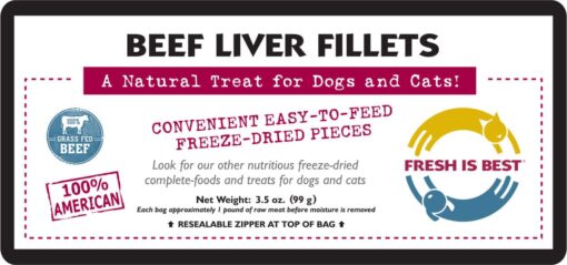 Freeze Dried Beef Liver Fillets - Image 3
