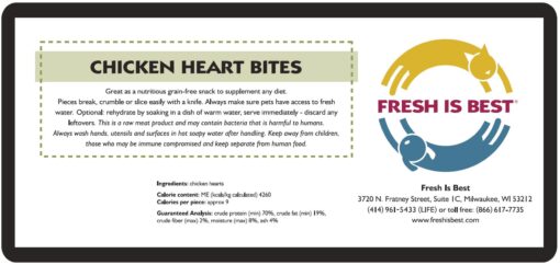 Freeze Dried Chicken Heart Bites - Image 4