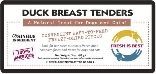 Freeze Dried Duck Breast Tenders - Image 3