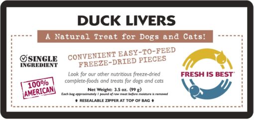 Freeze Dried Duck Livers - Image 3