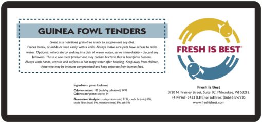Freeze Dried Guinea Fowl Tenders - Image 4