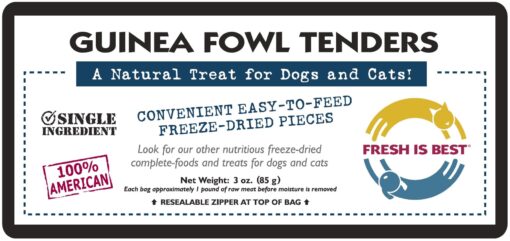 Freeze Dried Guinea Fowl Tenders - Image 3