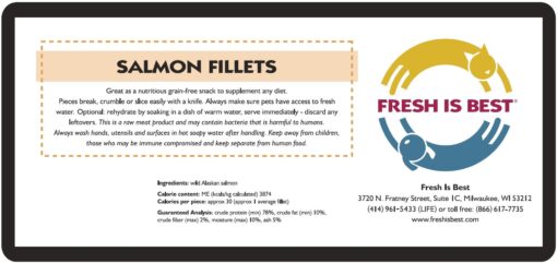 Freeze Dried Wild Salmon Fillets - Image 4