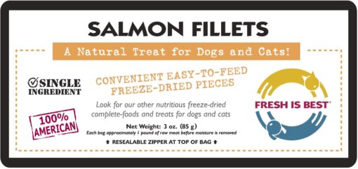 Freeze Dried Wild Salmon Fillets - Image 3