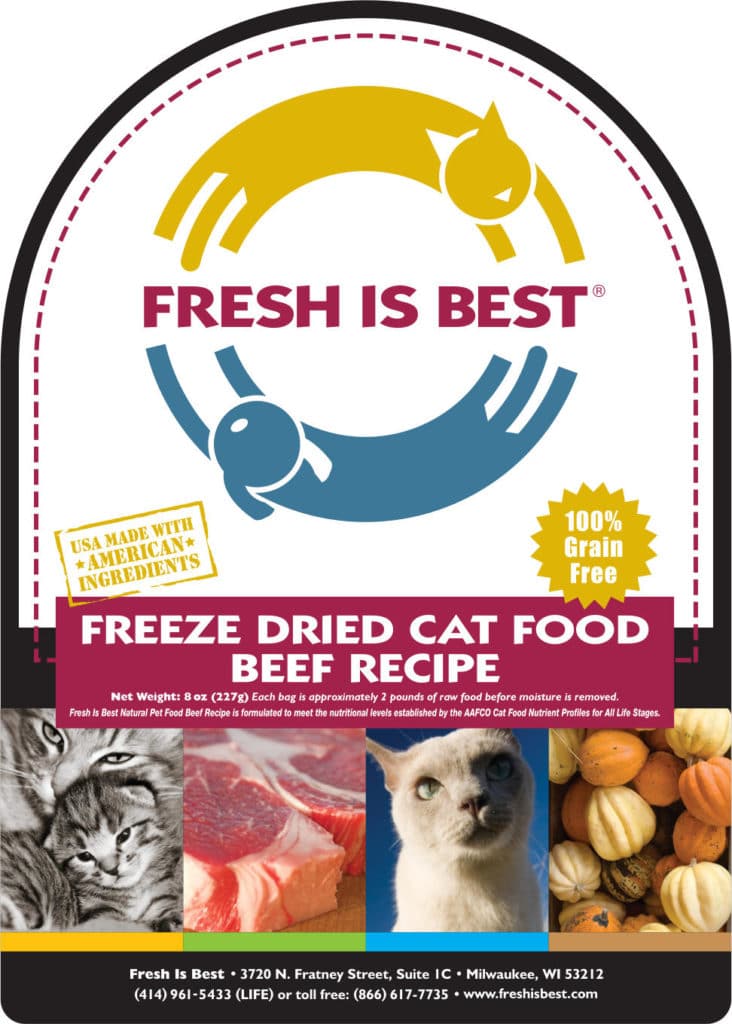 Freeze Dried Beef Cat Food Raw Cat Food Fresh Is Best®