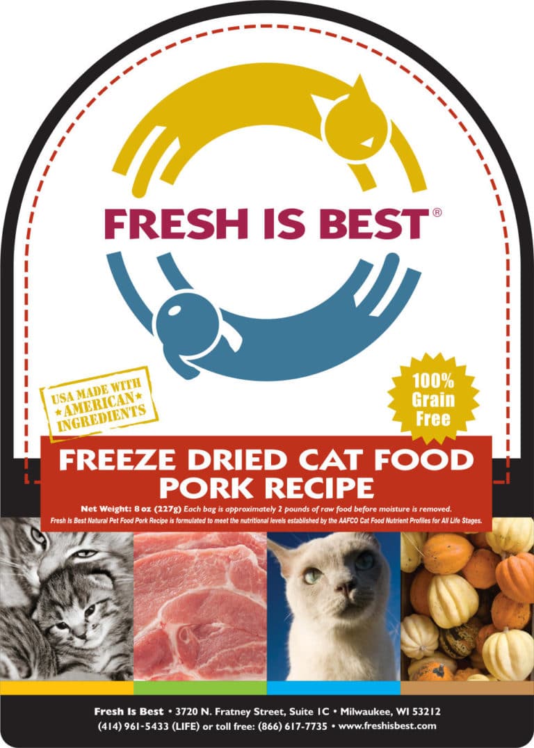All Natural Pork Cat Food Fresh Is Best®