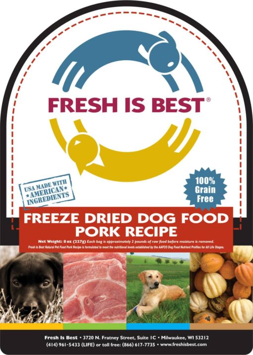 Freeze Dried Pork Dog Food - Image 3