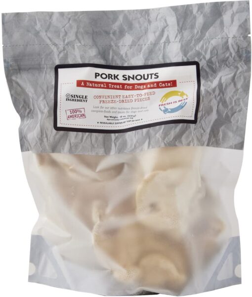 Freeze Dried Pork Snouts
