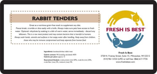 Freeze Dried Rabbit Tenders - Image 4