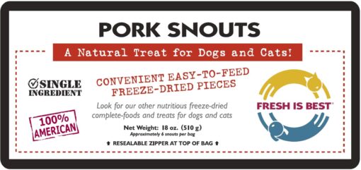 Freeze Dried Pork Snouts - Image 3