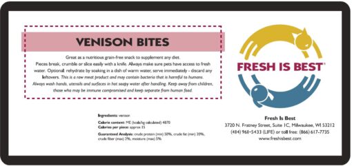 Freeze Dried Venison Bites - Image 3