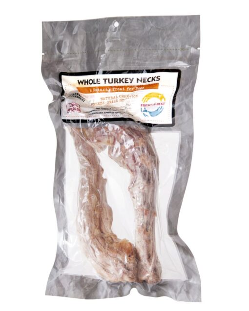 Freeze Dried Whole Turkey Necks