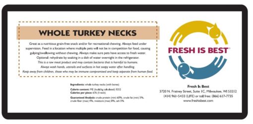 Freeze Dried Whole Turkey Necks - Image 4