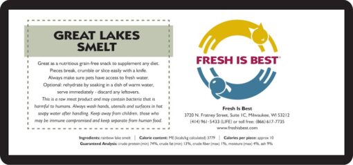 Freeze Dried Great Lakes Smelt - Image 3