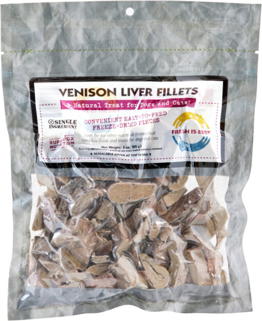 Freeze Dried Venison Liver Fillets