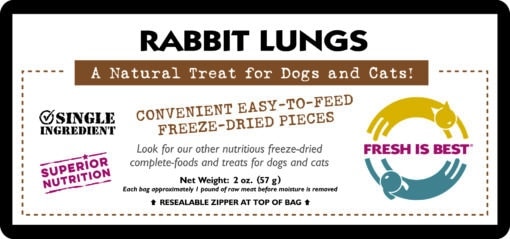 Freeze Dried Rabbit Lungs - Image 4