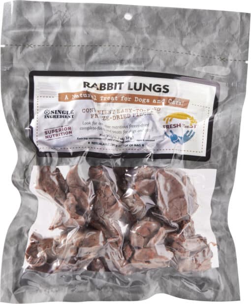 Freeze Dried Rabbit Lungs