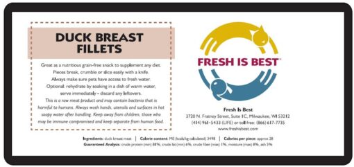 Freeze Dried Duck Breast Fillets - Image 4