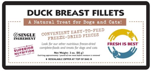 Freeze Dried Duck Breast Fillets - Image 3