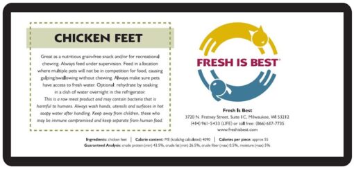Freeze Dried Chicken Feet - Image 4