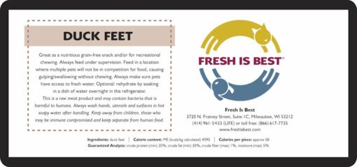 Freeze Dried Duck Feet - Image 4