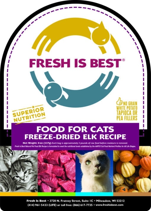 Freeze Dried Elk Cat Food - Image 3