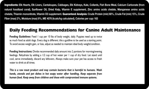 Freeze Dried Elk Dog Food - Image 4