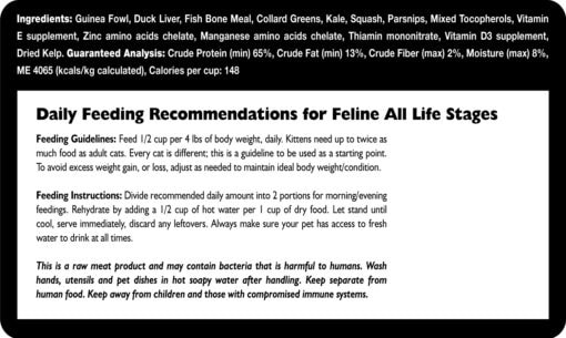 Freeze Dried Guinea Fowl Cat Food - Image 4