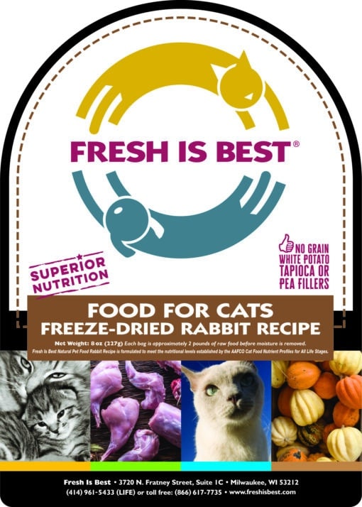 Freeze Dried Rabbit Cat Food - Image 3