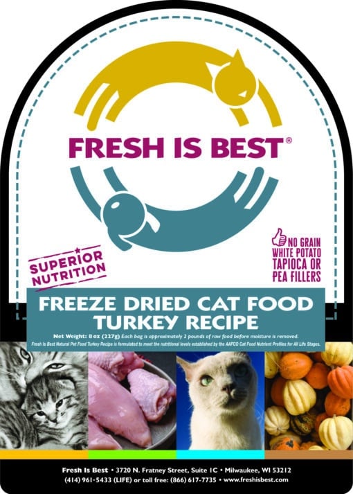 Freeze Dried Turkey Cat Food - Image 3